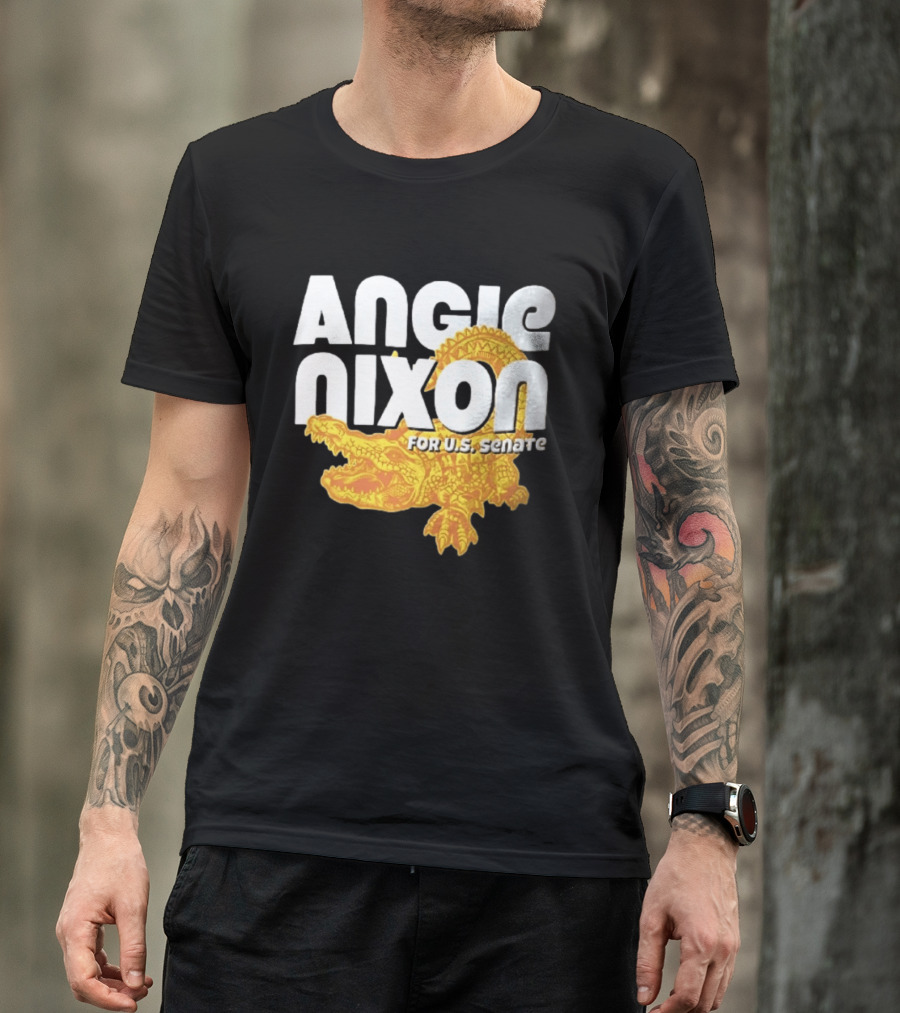 Angie Nixon For U.S. Senate Gator Campaign T-Shirt