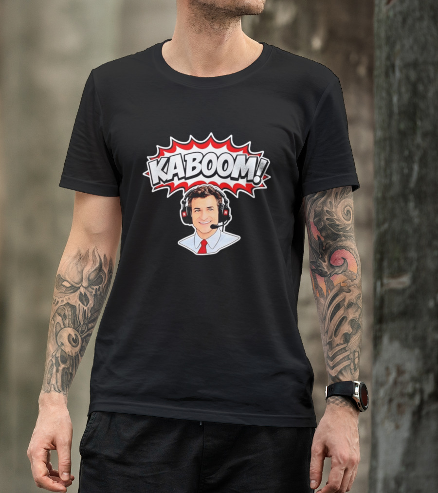 Kaboom Sports Broadcaster Jim Nantz CBS T-Shirt