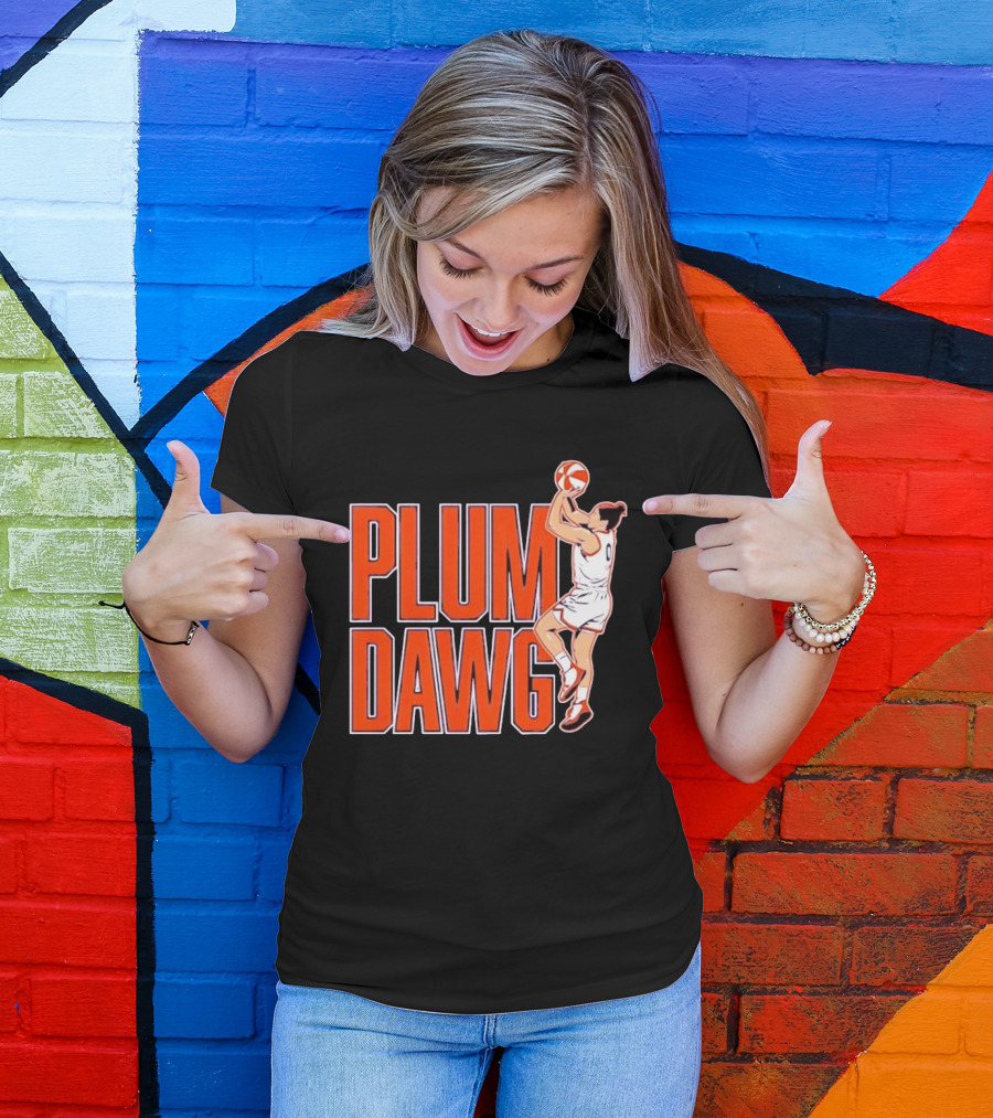 Kelsey Plum Dawg Las Vegas Aces WNBA Basketball Player T-Shirt