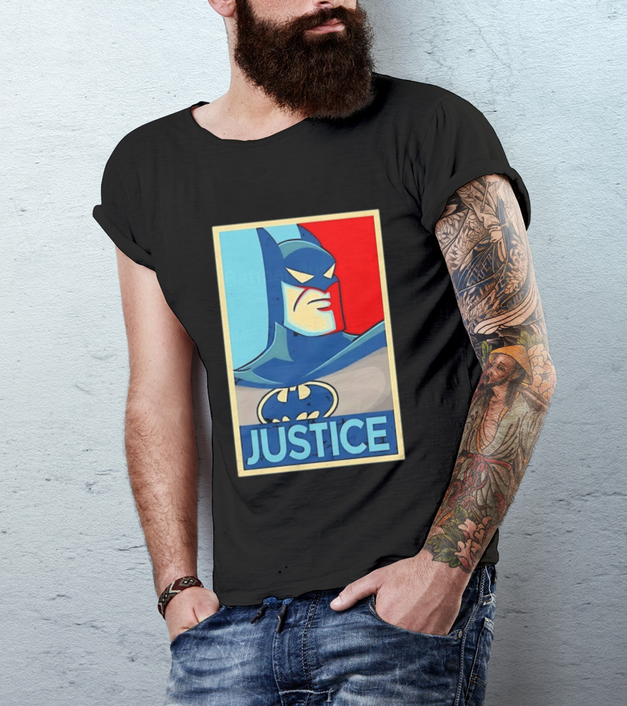 Justice Distressed Batman DC Comics T-Shirt