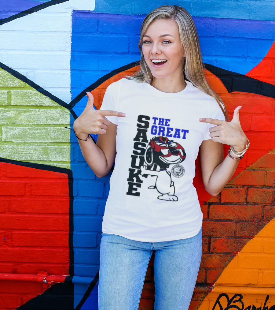 The Great Sasuke Snoopy New Japan Pro Wrestling T-Shirt