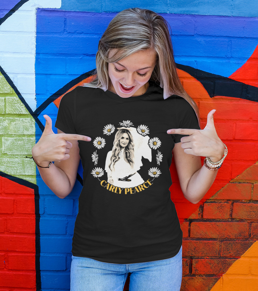 Carly Pearce Daisy Floral Country Music Vibes T-Shirt