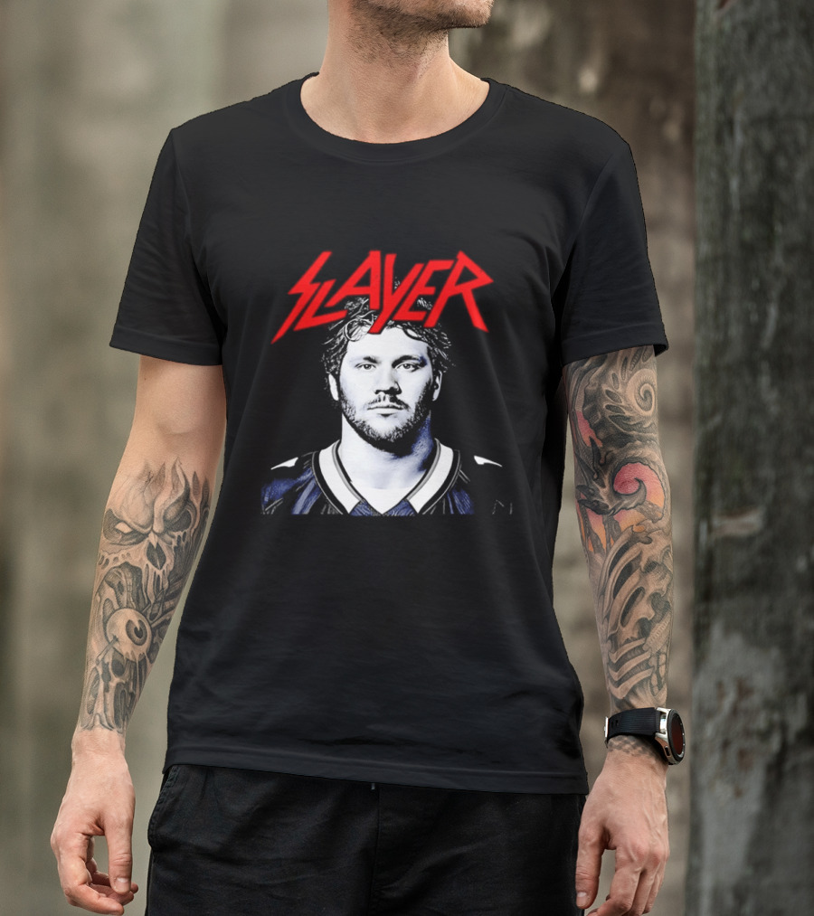 Josh Allen Slayer Buffalo Bills Fan Merchandise T-Shirt