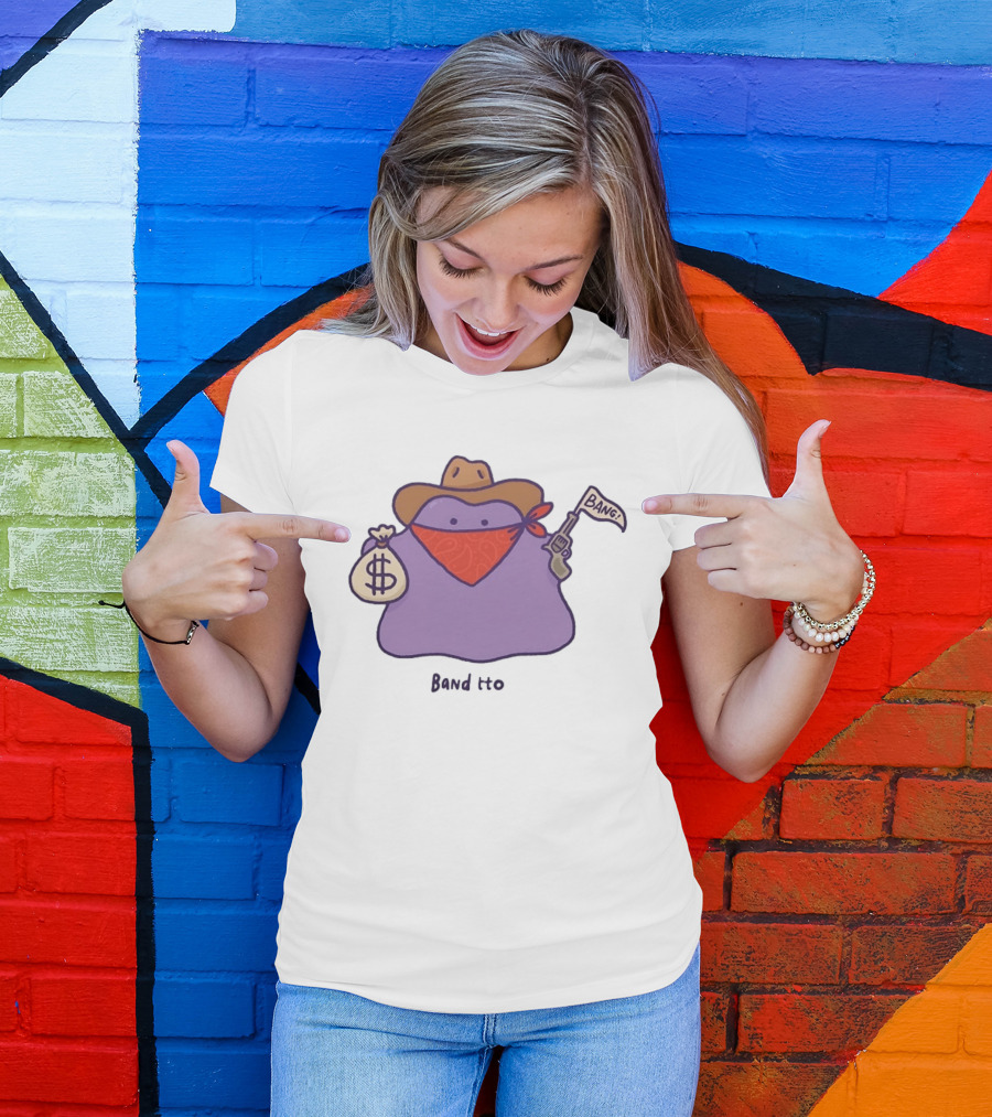 Banditto Cowboy Ditto Outlaw Pokemon Bandit Bang T-Shirt