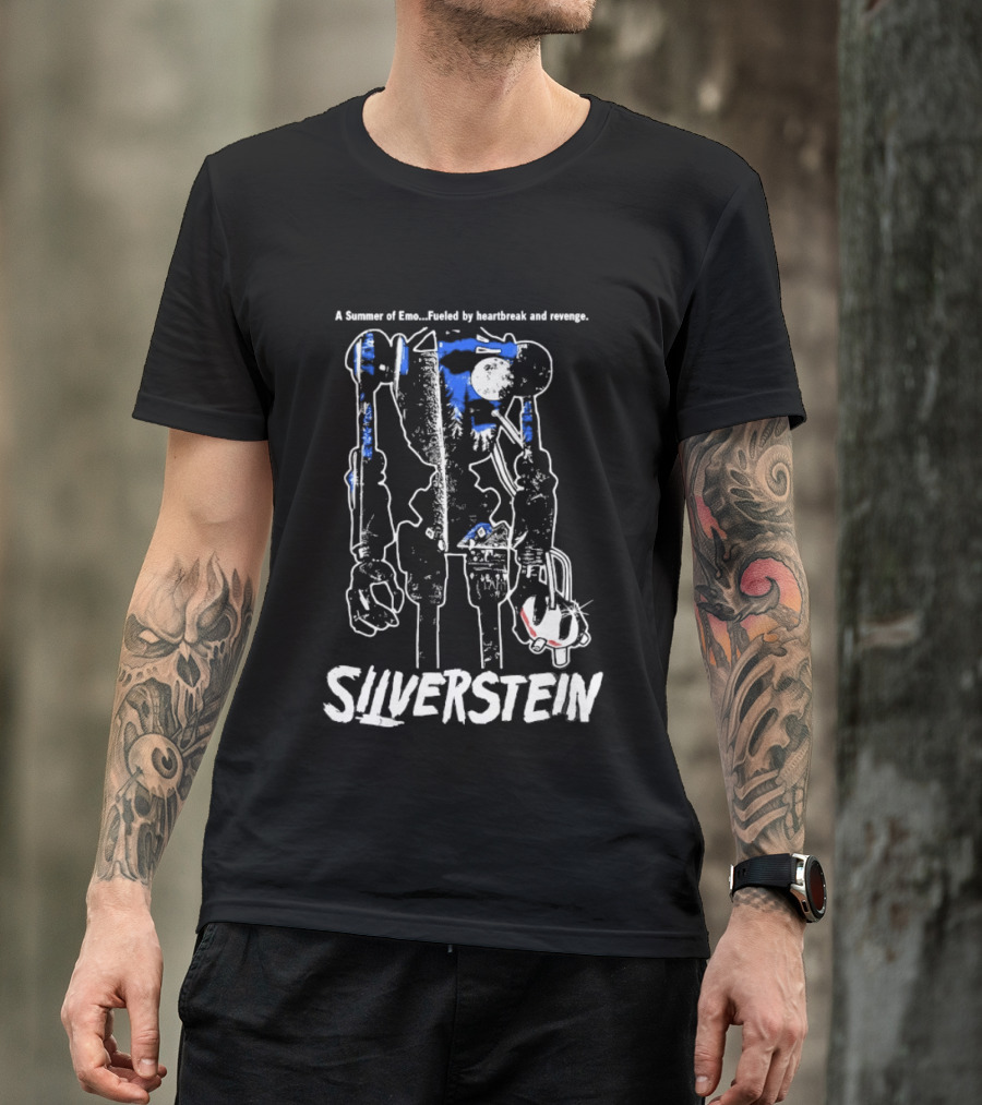 Silverstein A Summer Of Emo Fueled By Heartbreak And Revenge Robot T-Shirt