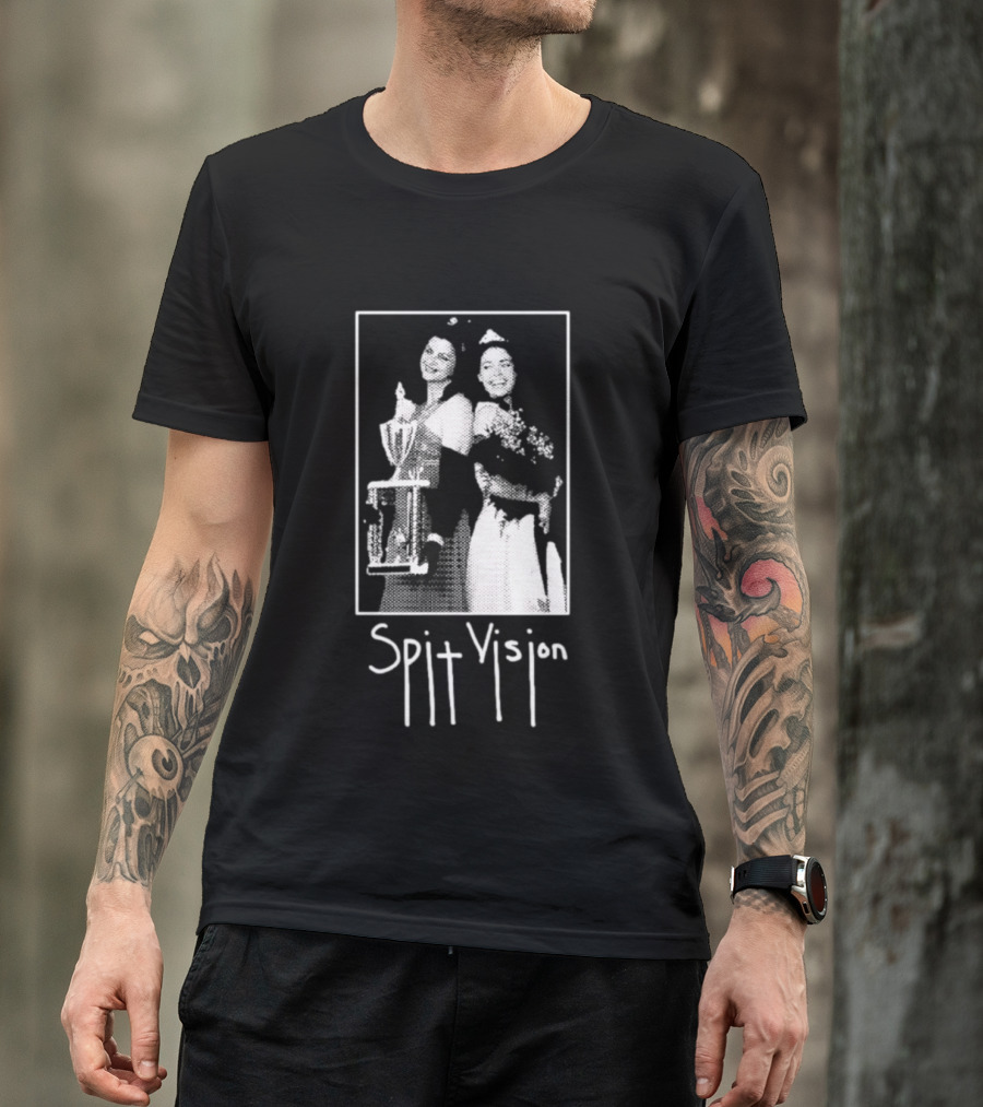 Spit Vision Vintage Beauty Pageant Halftone T-Shirt