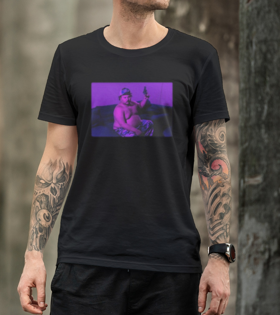 Stavvy Store Victory Or Else Humor Statement With Gun Image T-Shirt