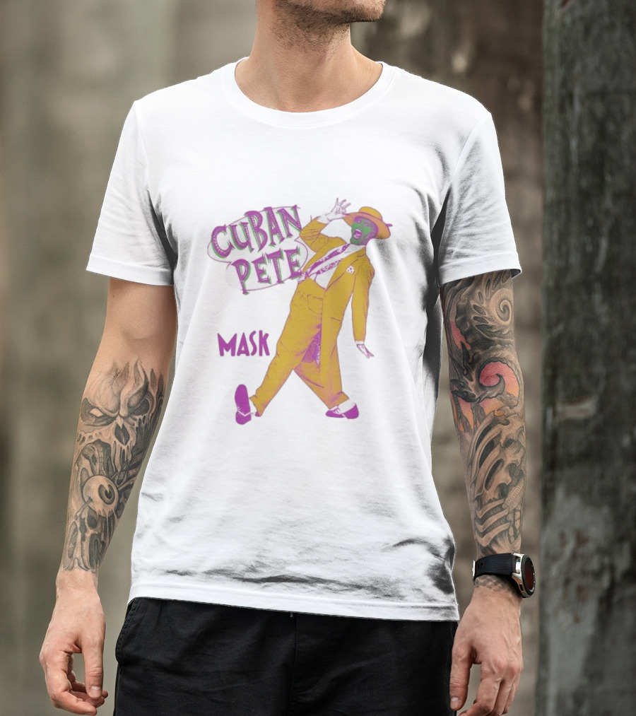Cuban Pete The Mask Iconic Yellow Suit Dance Pose T-Shirt