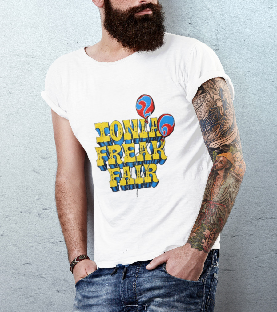 Ionia Freak Fair Colorful Balloon T-Shirt