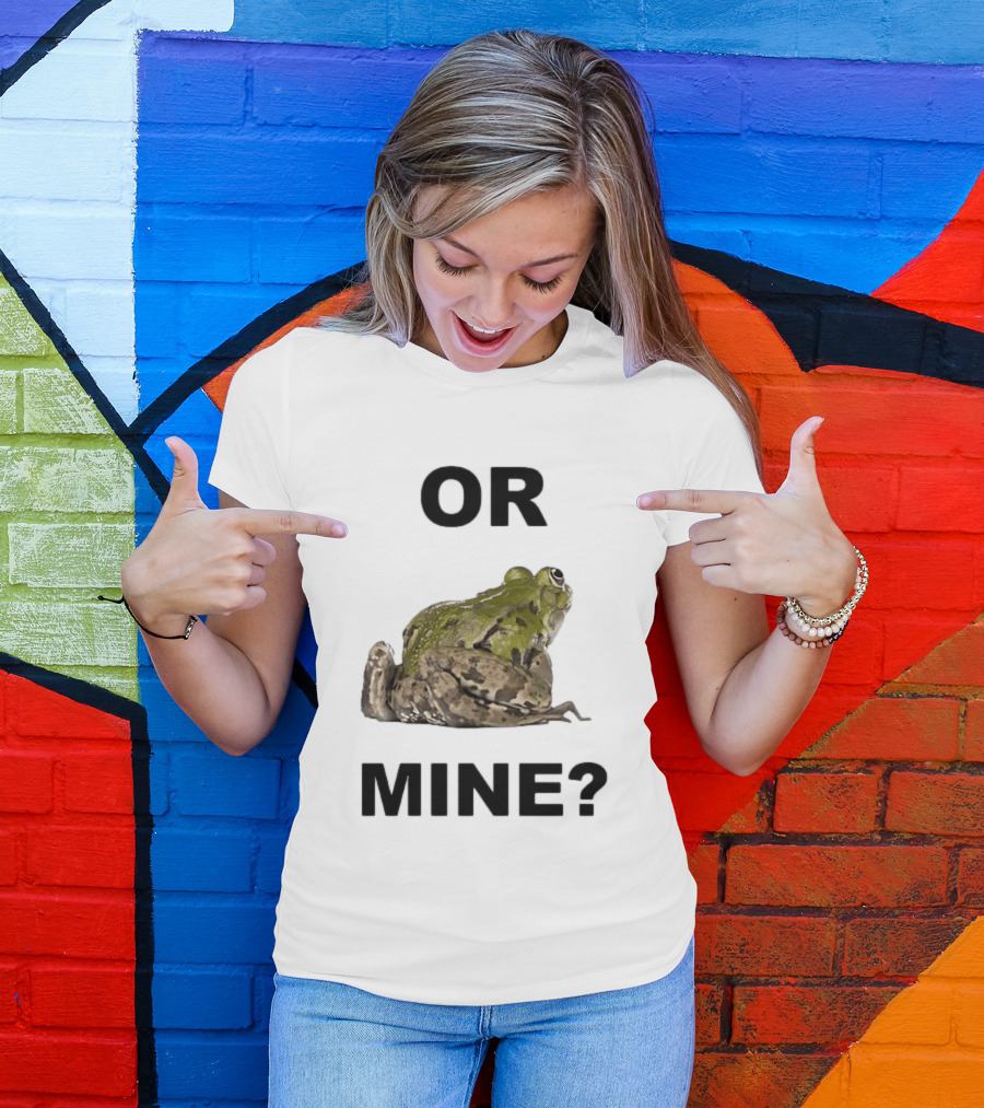 Or Mine Frog Amphibian Nature Wildlife T-Shirt