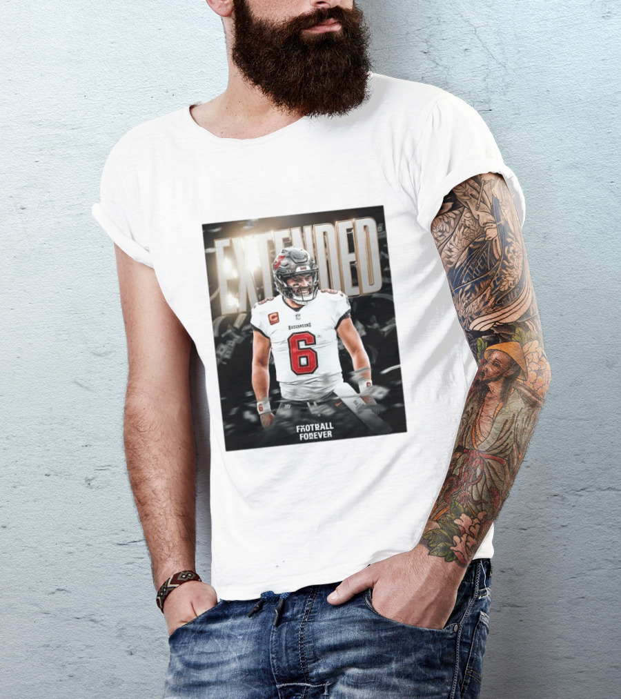 Extended Baker Mayfield Tampa Bay Football Forever T-Shirt