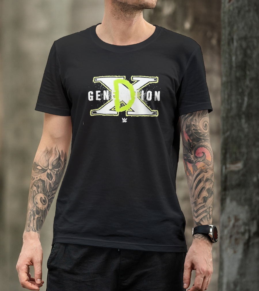 WWE D Generation X DX Generation Wrestling Attitude Era T-Shirt