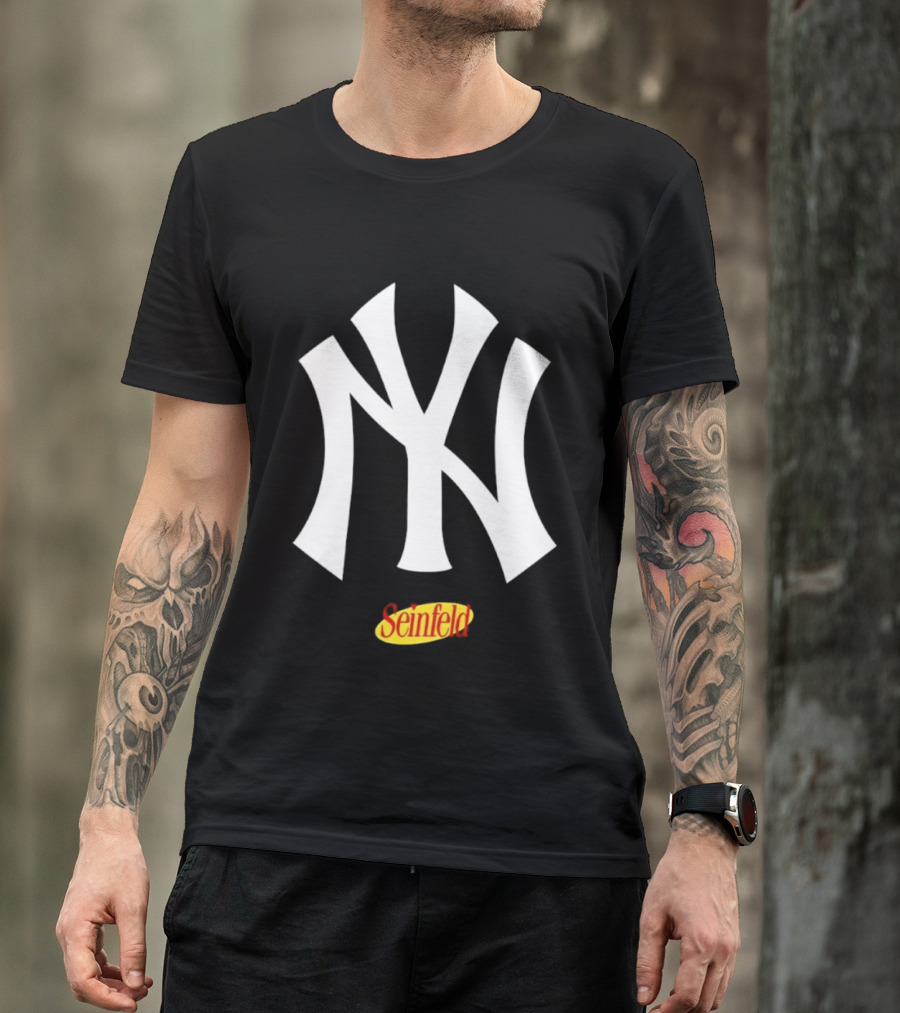 Seinfeld New York Yankees NY TV Show Iconic Collaboration T-Shirt