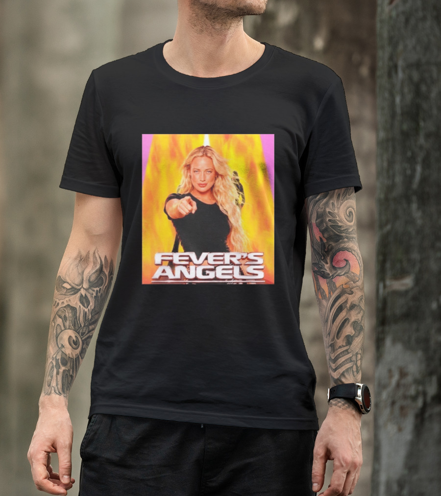 Fever's Angels Full Throttle Action Star Sophie Cunningham T-Shirt