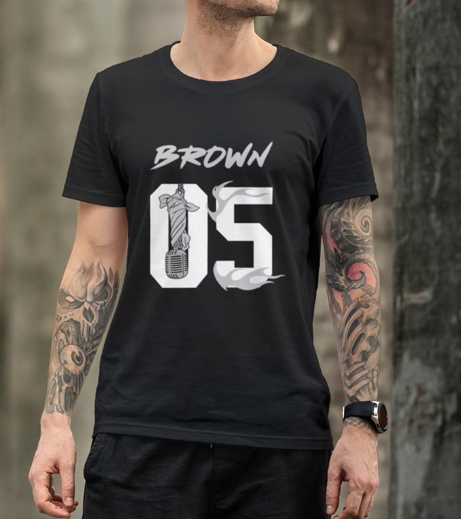 Las Vegas Raiders Chris Brown 2026 The R&R Tour 05 Flame T-Shirt