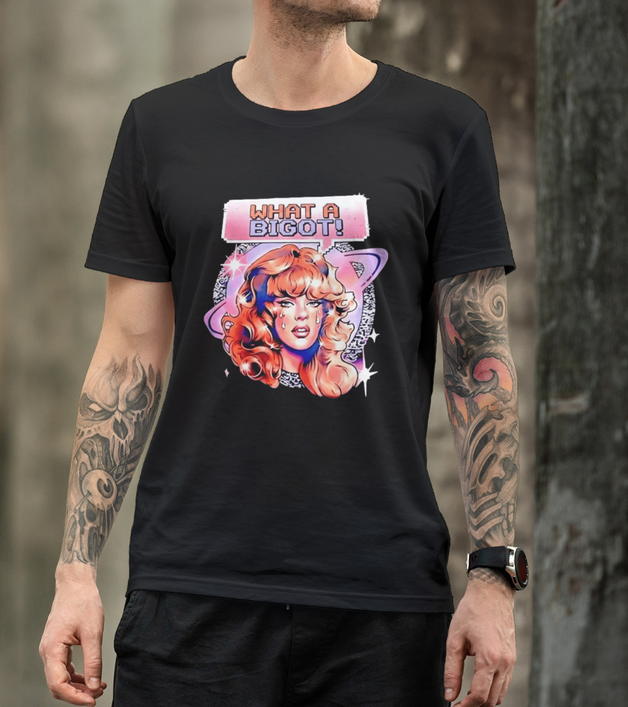 Natasha Lyonne What A Bigot Retro Comic T-Shirt