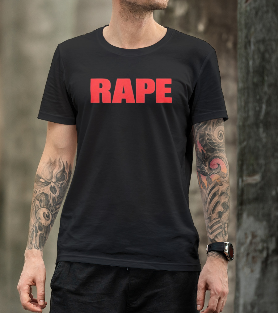 Rape Red T-Shirt