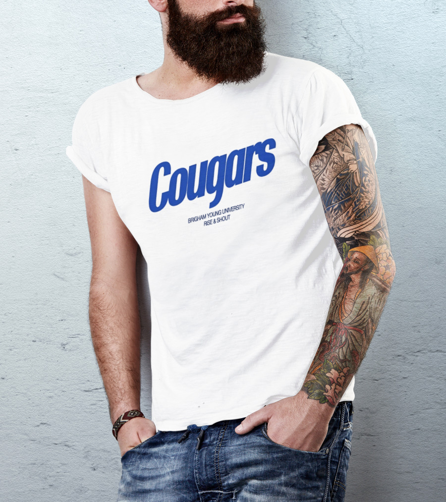 Brigham Young University Cougars Rise Shout T-Shirt