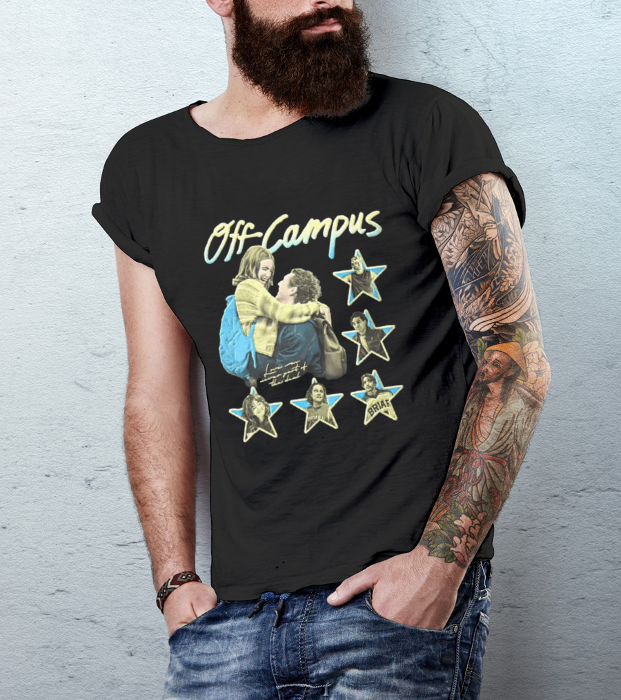 Off Campus Elle Kennedy Love Was Never Part Of The Deal Romance Book Characters T-Shirt