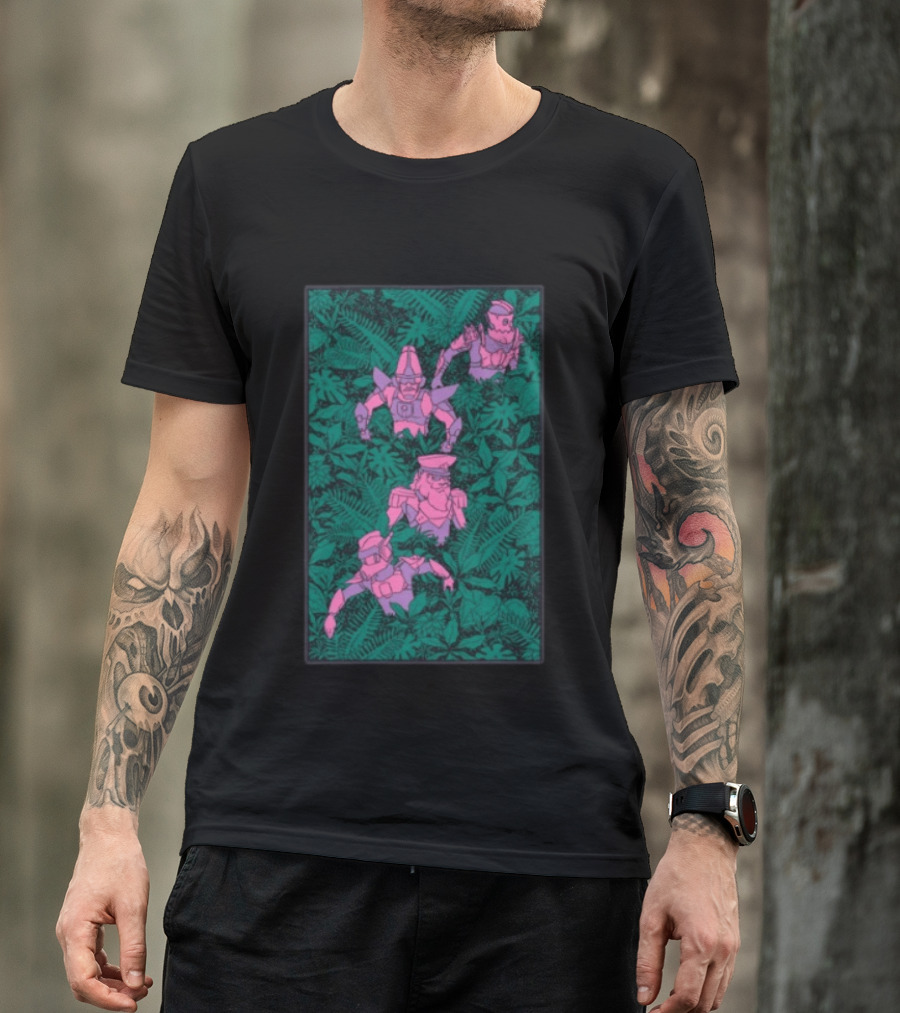 Twrp Store Rainforest Zip Up Robot Jungle Adventure T-Shirt
