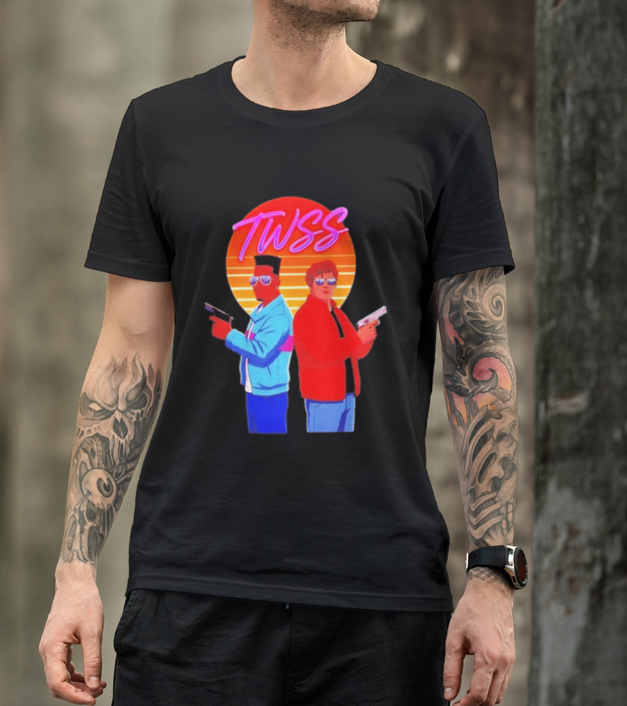 TWSS Will Jamal Retro Sunset Duo T-Shirt