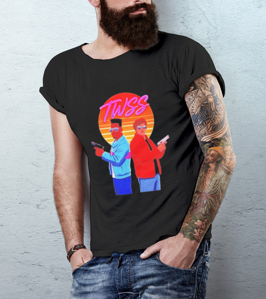 TWSS Will Jamal Retro Sunset Duo T-Shirt