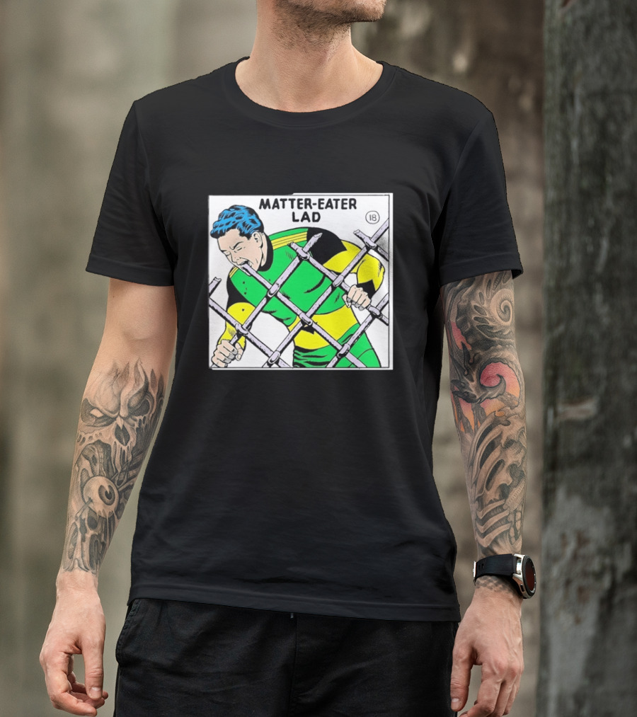 Matter Eater Lad DC Comics Retro Comic Book Panel T-Shirt