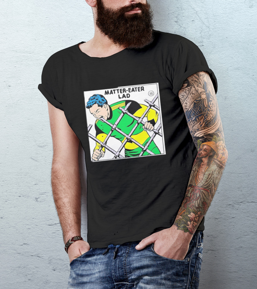 Matter Eater Lad DC Comics Retro Comic Book Panel T-Shirt