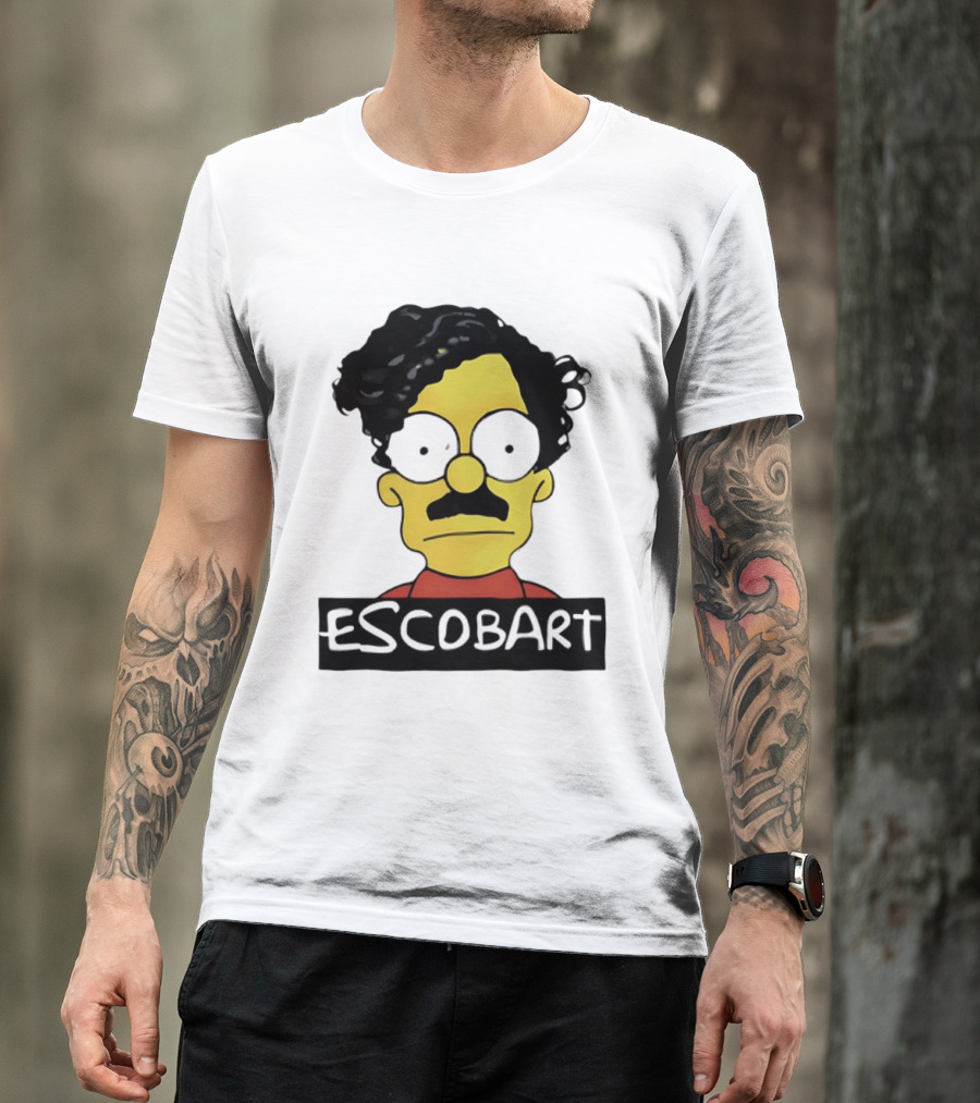 Ned Flanders Escobart Simpsons Mashup T-Shirt