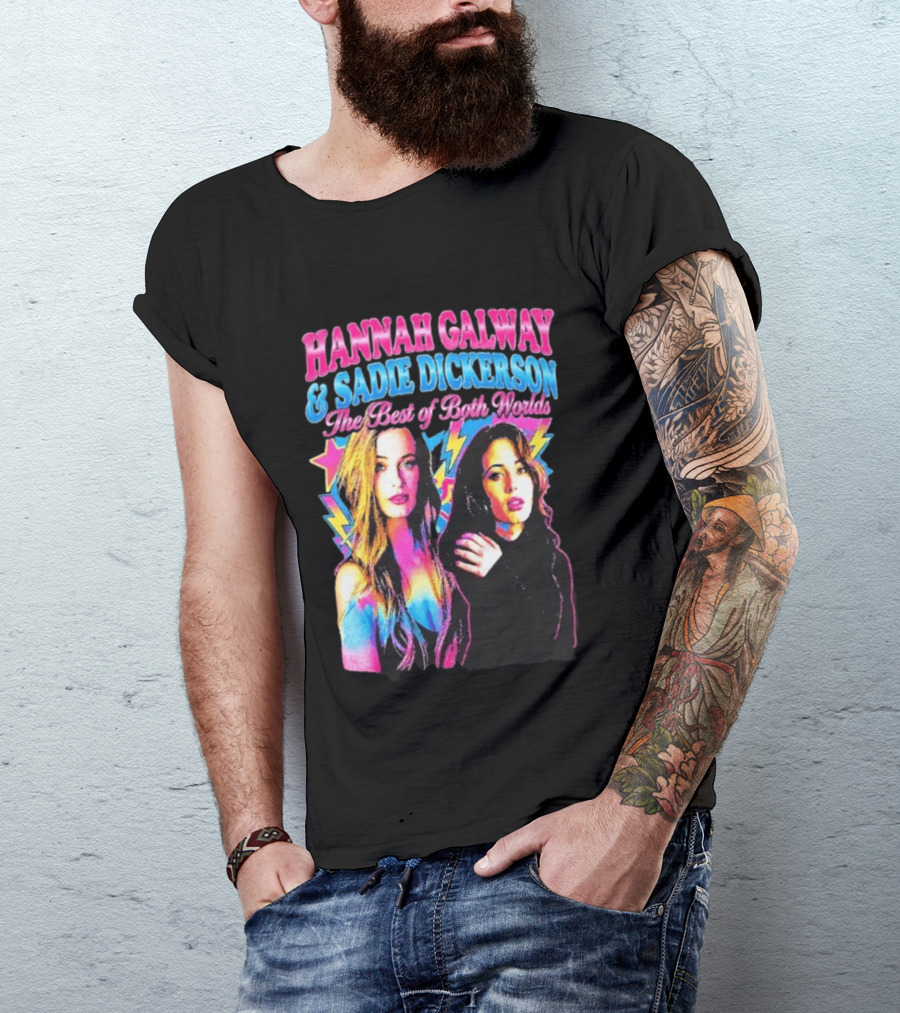 Hannah Galway Sadie Dickerson The Best Of Both Worlds Vibrant Pop T-Shirt