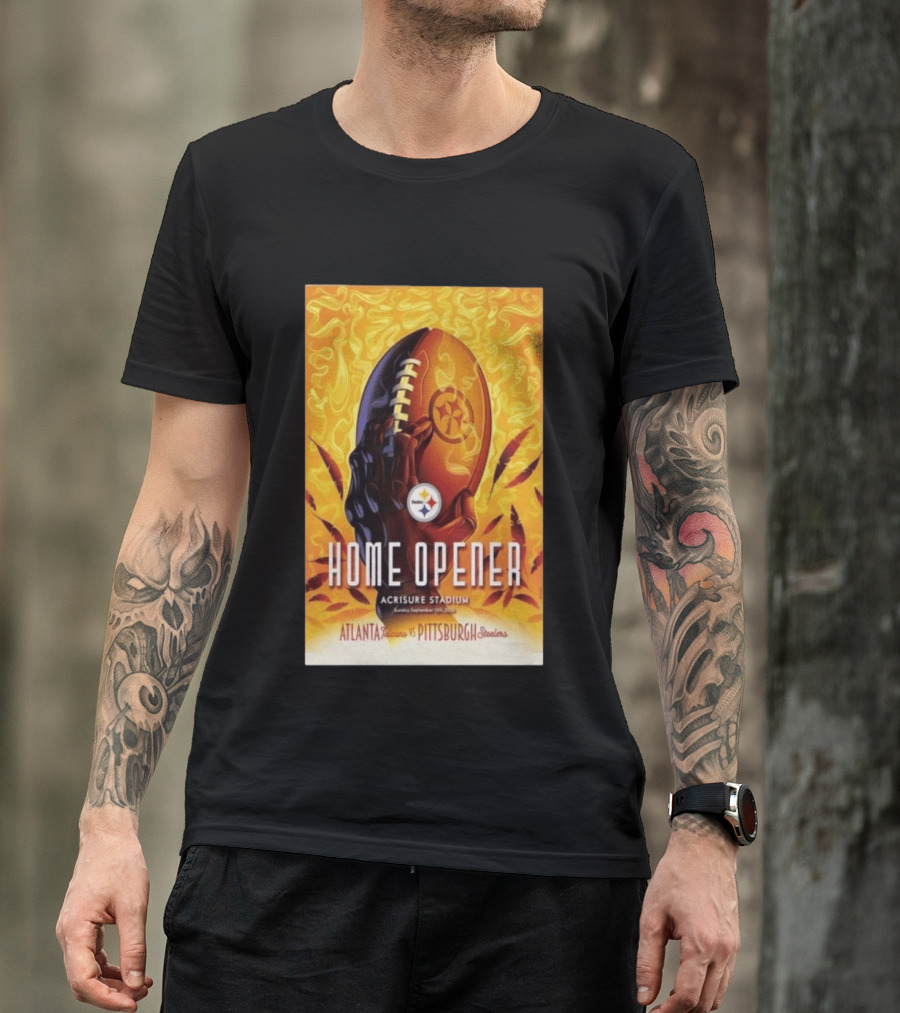 Atlanta Falcons Vs Pittsburgh Steelers Home Opener Acrisure Stadium September 13 2026 T-Shirt