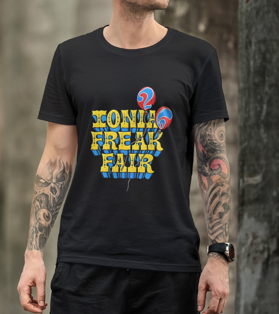 Billy Strings Ionia Freak Fair Music Festival Balloons 2024 T-Shirt