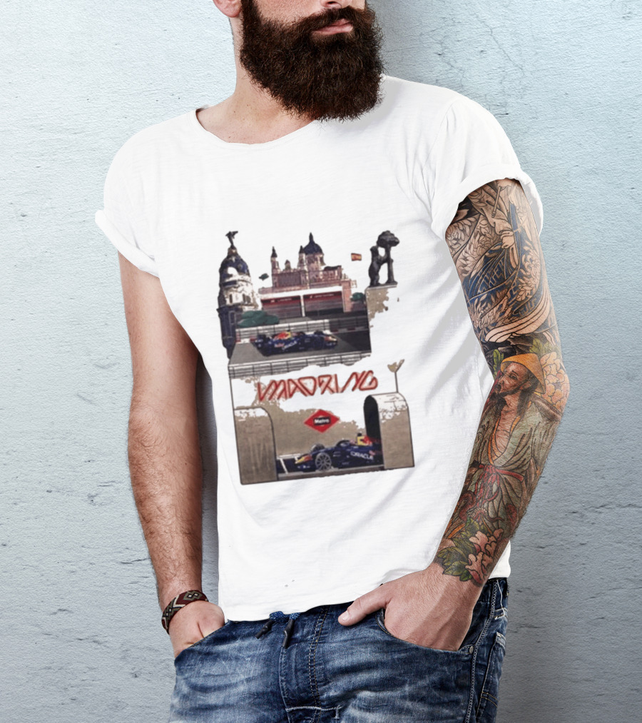Madrid Madring Metro Formula 1 Spanish Grand Prix 2026 Red Bull Racing T-Shirt