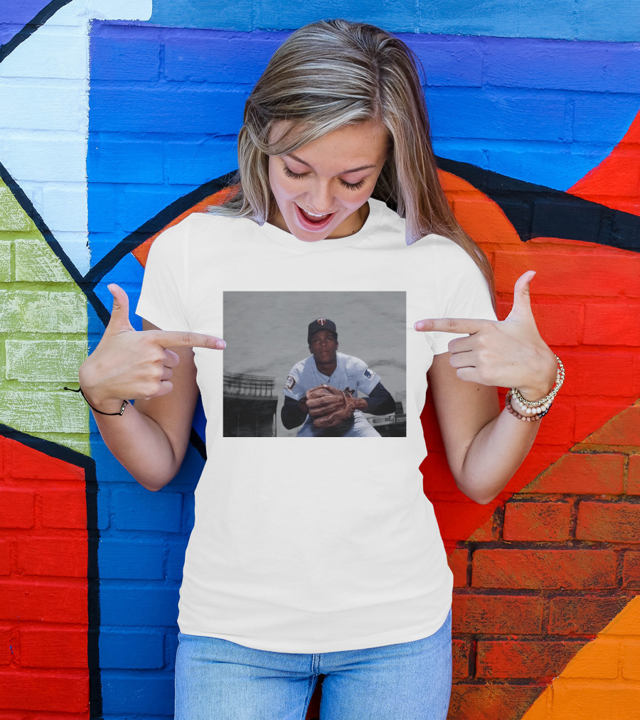 Minnesota Twins Rod Carew Baseball Memorabilia Vintage Photo Upper Deck T-Shirt