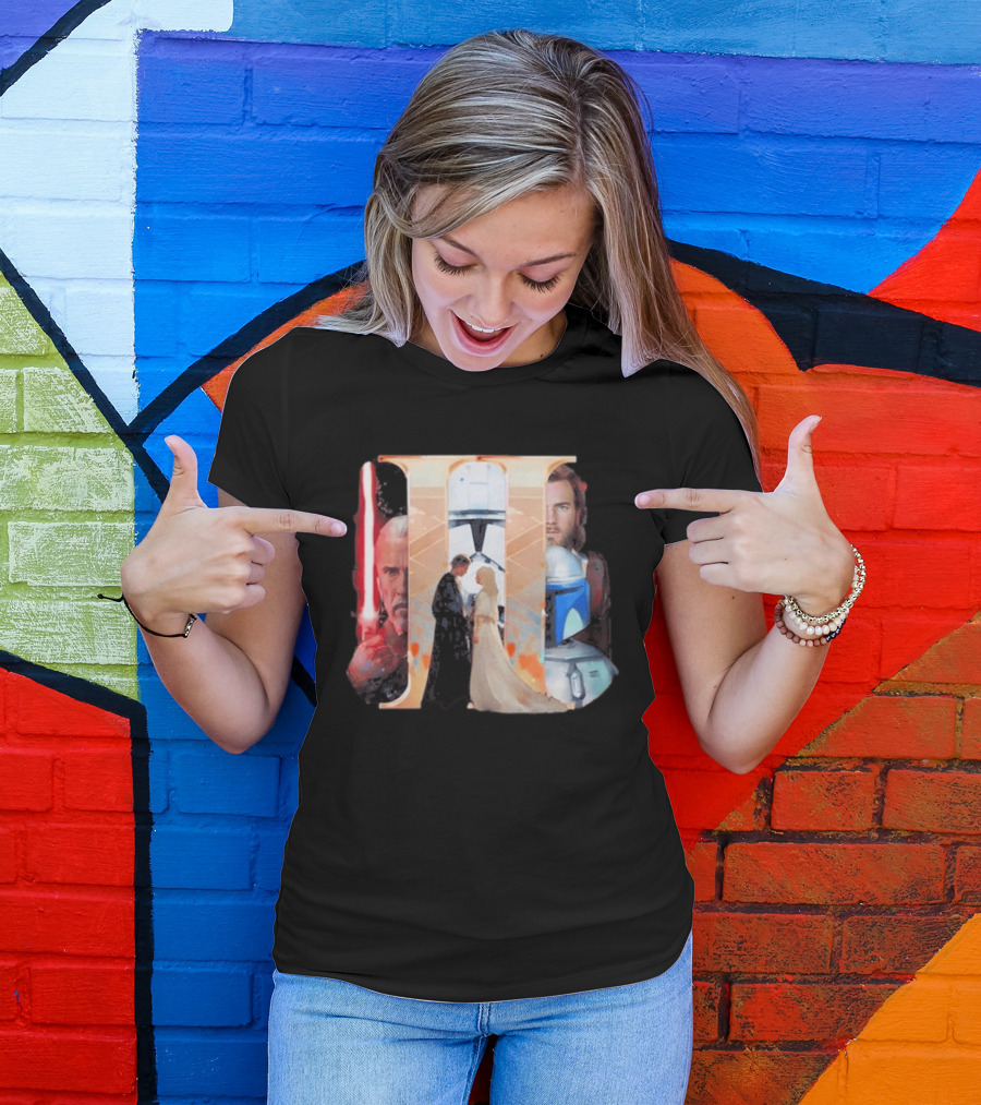Attack Of The Clones Rebel Scum Iconic Star Wars Characters And Scenes T-Shirt