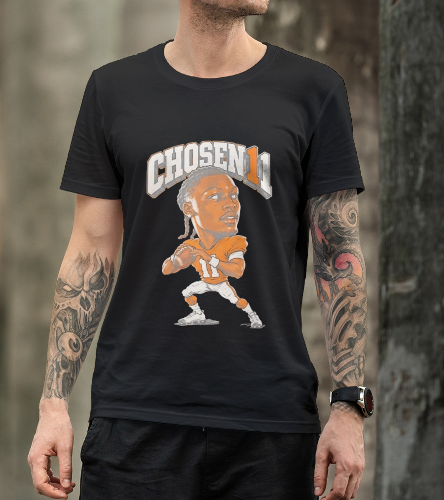 Chosen 11 Tennessee Football Talk Nico Iamaleava Quarterback T-Shirt