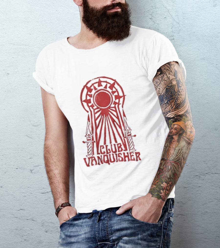 Club Vanquisher Sun With Daggers Red T-Shirt