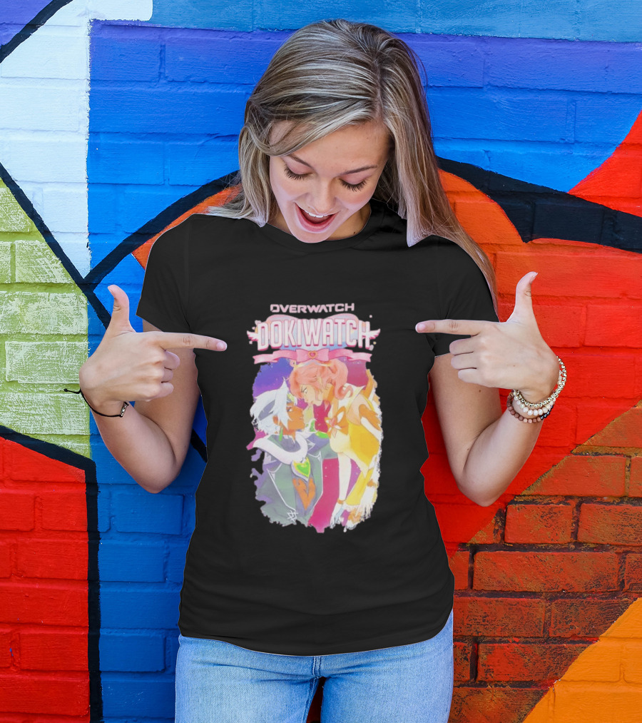 Overwatch Doki Anime Magical Girl Romance T-Shirt
