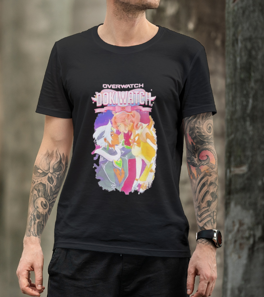 Overwatch Doki Anime Magical Girl Romance T-Shirt