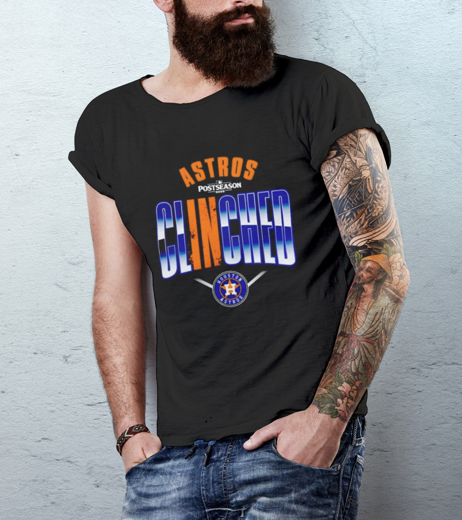 Houston Astros Postseason Clinched 2026 T-Shirt
