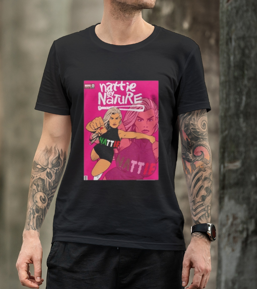 Nattie By Nature Marvel Variant Nattie Issue One Comic T-Shirt