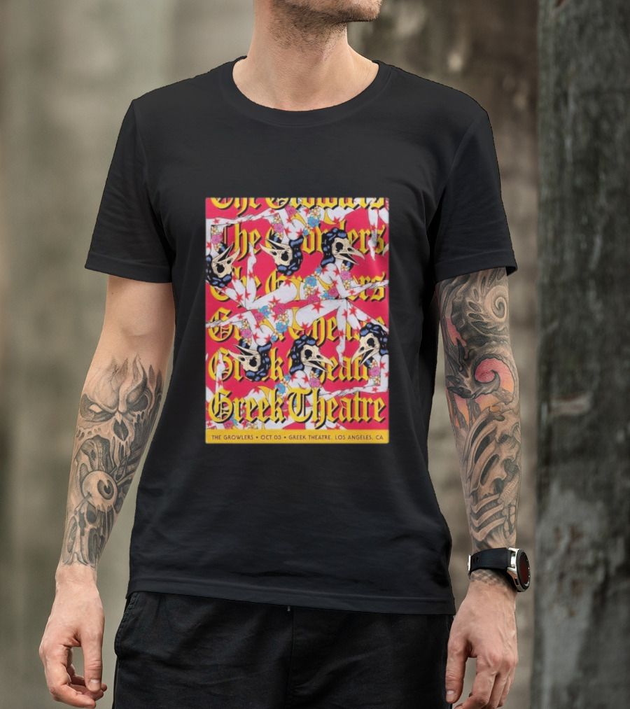 The Growlers Greek Theatre Los Angeles October 3 T-Shirt