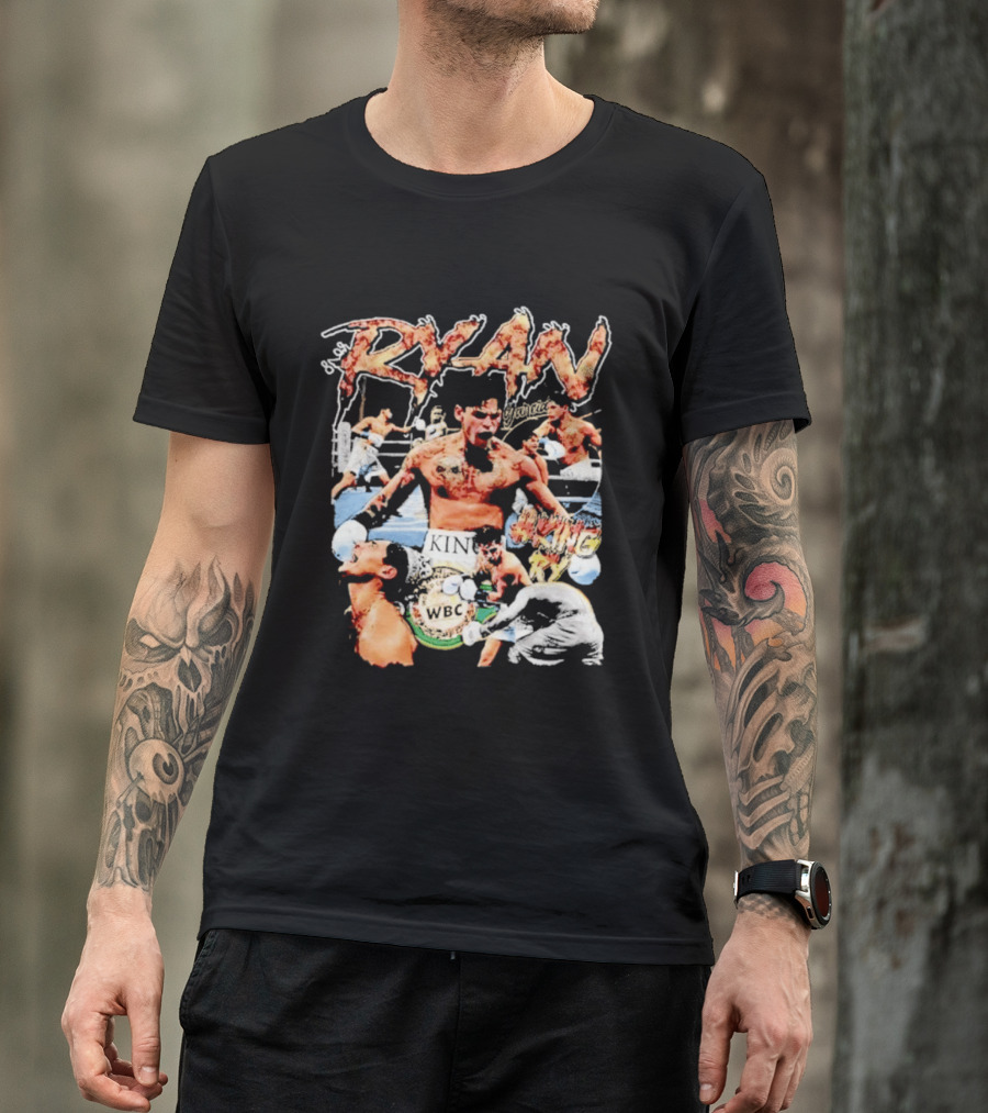 Ryan Garcia WBC Boxing Champion Explosive Action Montage T-Shirt