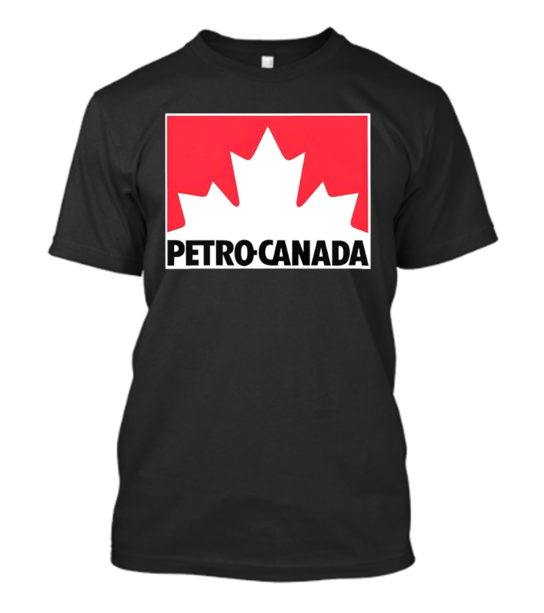 Petro Canada Canadian Gas Station Maple Leaf Branding T-Shirt