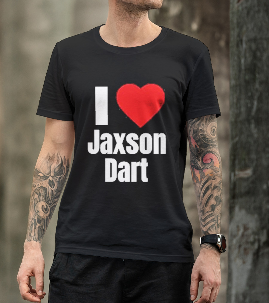 I Heart Jaxson Dart Fan Support T-Shirt
