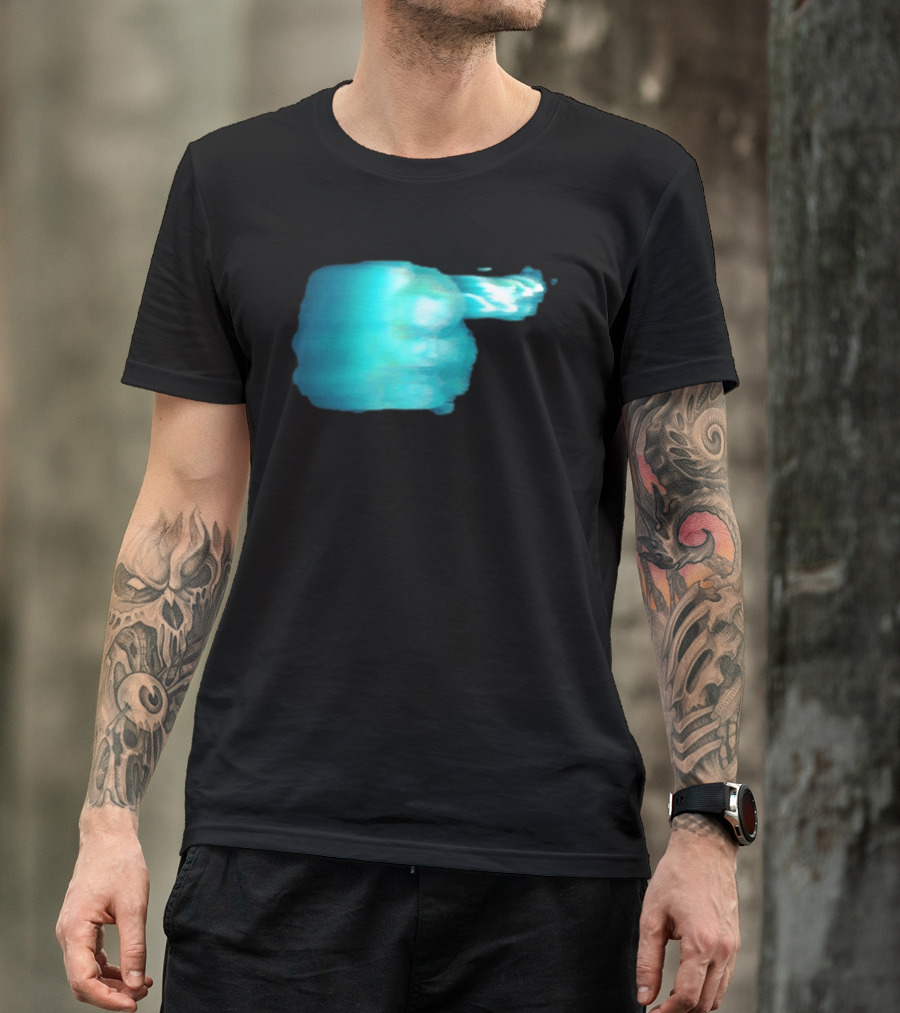 Phoebe Bridgers The Lost Tour 2026 Cyan Electric Aura T-Shirt
