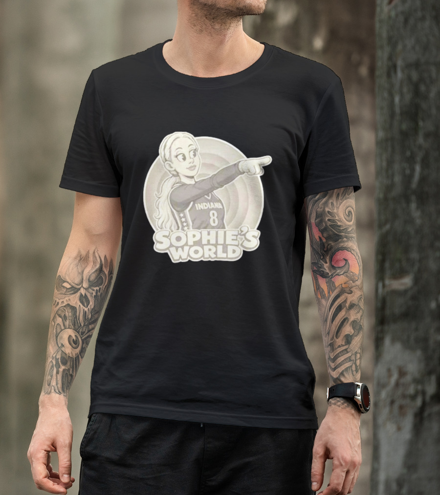 Indiana Fever Sophie's World 8 Basketball Swag T-Shirt