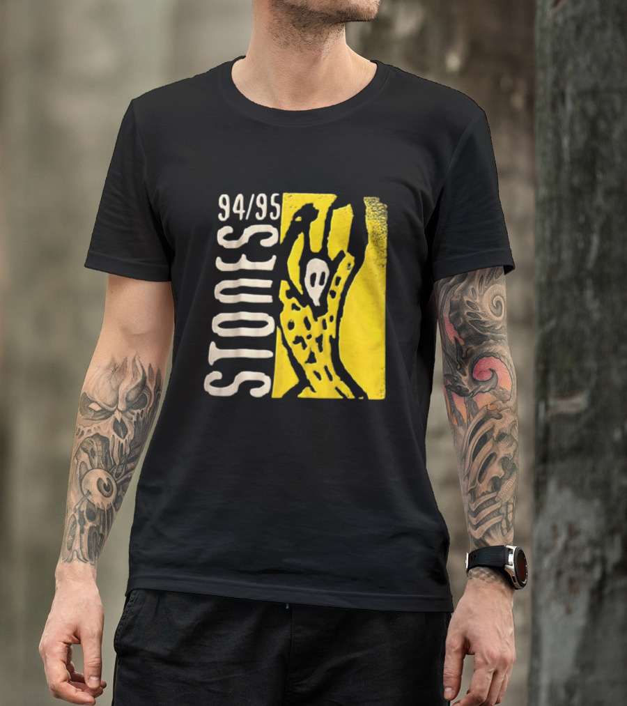 Stones 94 95 Yellow Voodoo Creature Sketch T-Shirt