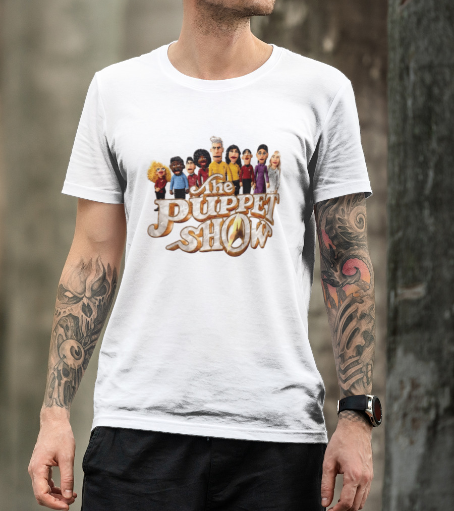 The Puppet Show Star Trek Parody Crew Puppets T-Shirt