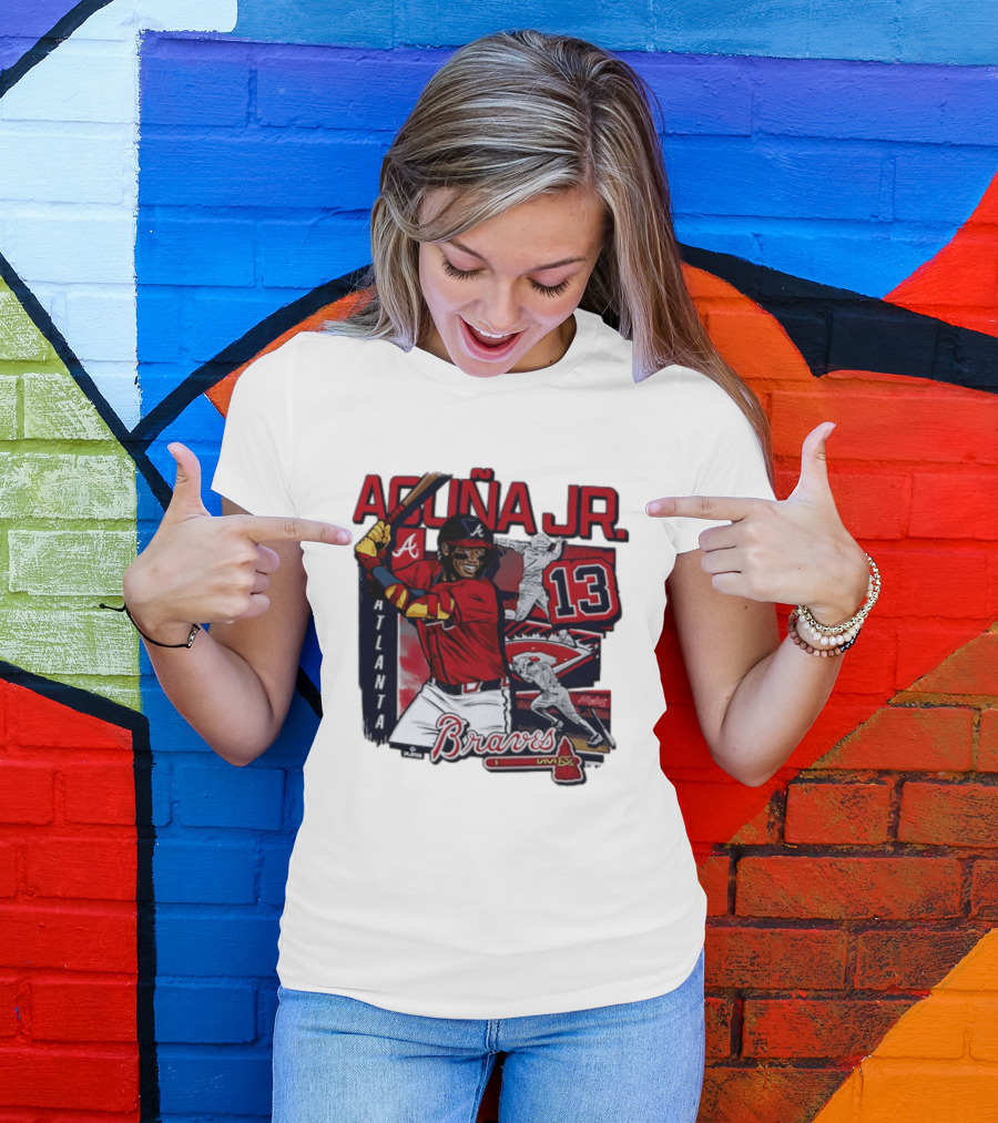 Ronald Acuna Jr. 13 Atlanta Braves 2026 Baseball MLB T-Shirt